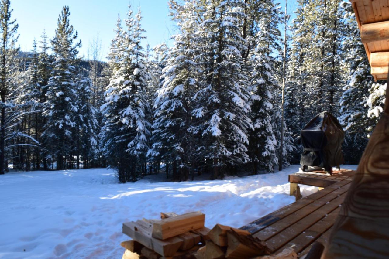 Rocky Mountain Escape Dome & Log Cabin Rentals - Rock Lake Rock Lake Lodge Provincial Park Kültér fotó