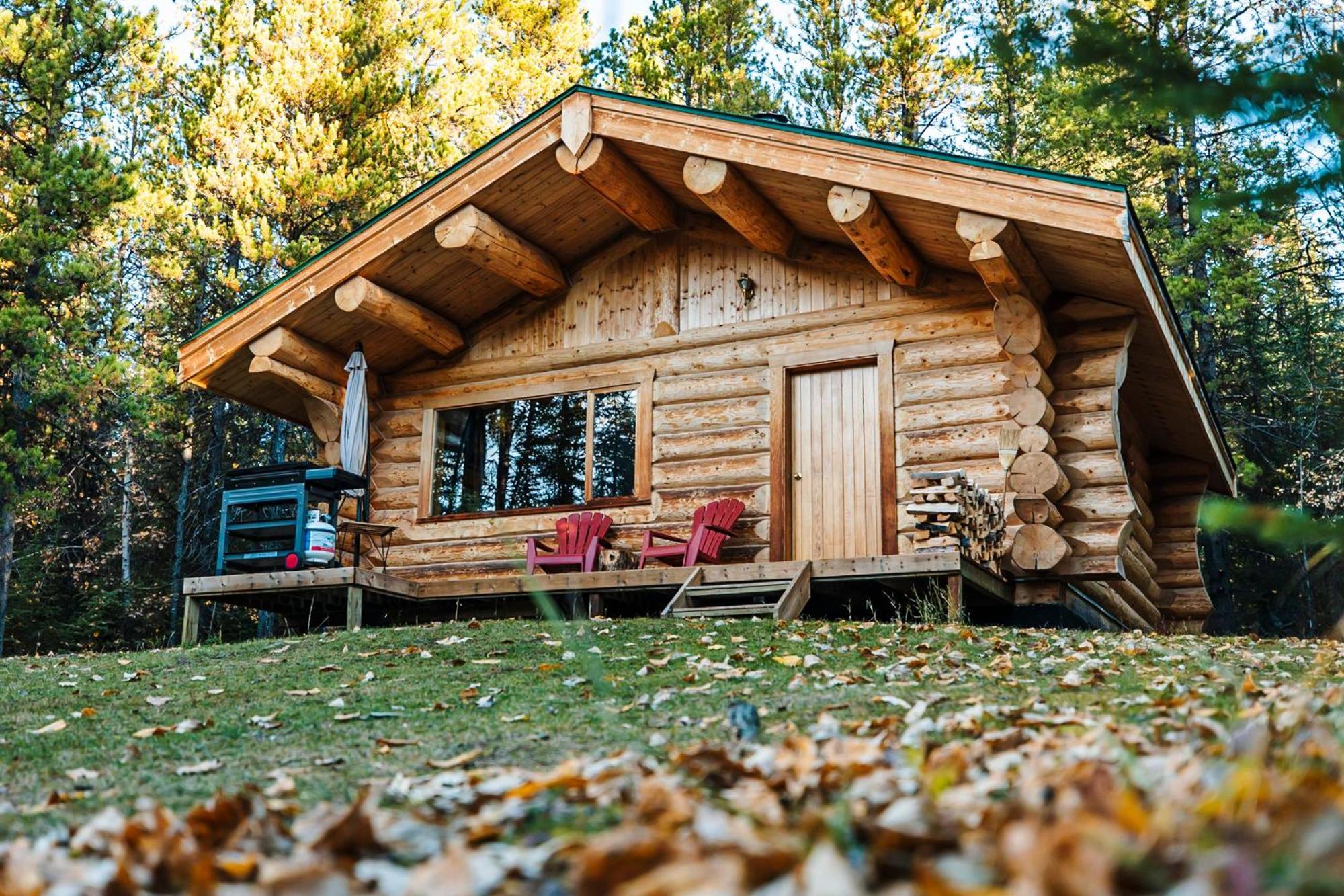 Rocky Mountain Escape Dome & Log Cabin Rentals - Rock Lake Rock Lake Lodge Provincial Park Kültér fotó